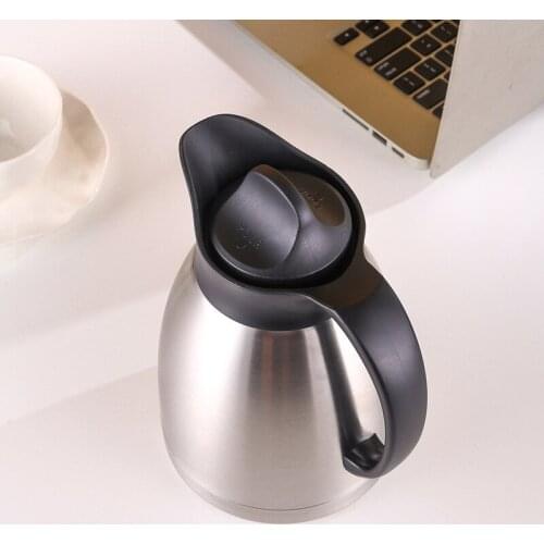 European style vacuum double stainless steel coffee thermos Jigong k