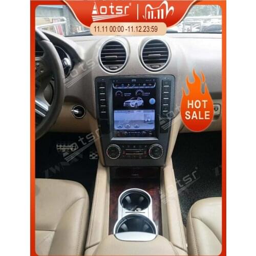 For Mercedes-Benz GL ML W164 X164 2005-2012 Android Radio Multimedia Player Tesla Style Car GPS Navigation Auto Stere Head Unit