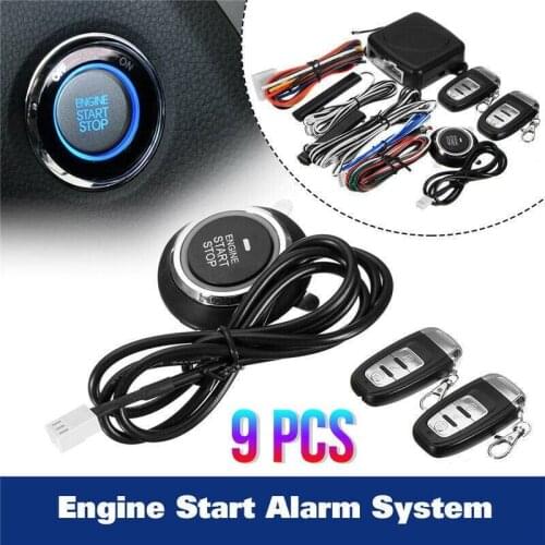 Car modification kit Ignition System Car Alarm Start Security System Smart Keyless Entry Push Button Remote Control Auto Parts