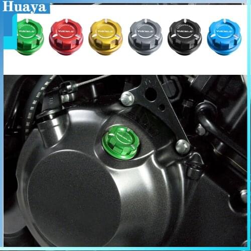 Motorcycle Engine Oil Cap Bolt Screw Filler Cover Case for Kawasaki VULCAN S Cafe From 2015