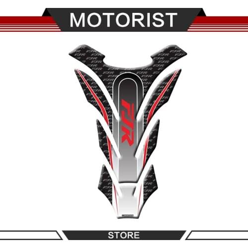 Motorcycle 3D sticker Gas Fuel Oil tank fishbone stickers decoration protection decal suitable For YAMAHA FJR fjr 1300