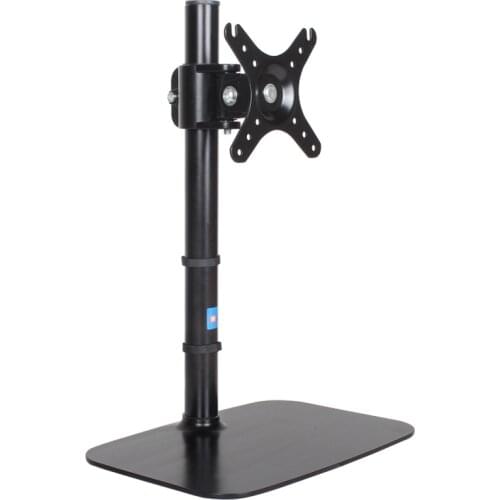 14-32" Height Adjustable Monitor Desktop Metal Base Stand Single Screen Mount Holder Suporte PC Tilt TV Swivel Computer Arm DZ20