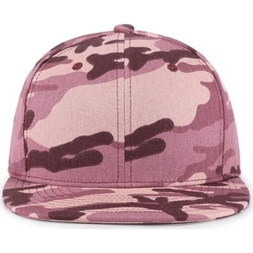 2021 New Camouflage snapback polyester cap blank flat camo baseball cap with no embroidery mens cap and hat for men and women