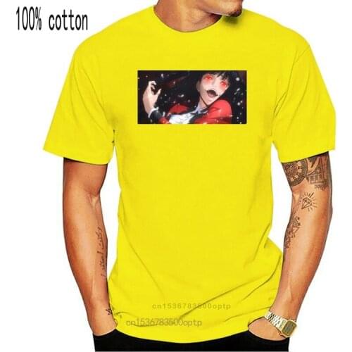 Legit Kakegurui Gambler Excited Yumeko Jabami Authentic Anime T-Shirt #25345 More Size And Colors Tee Shirt