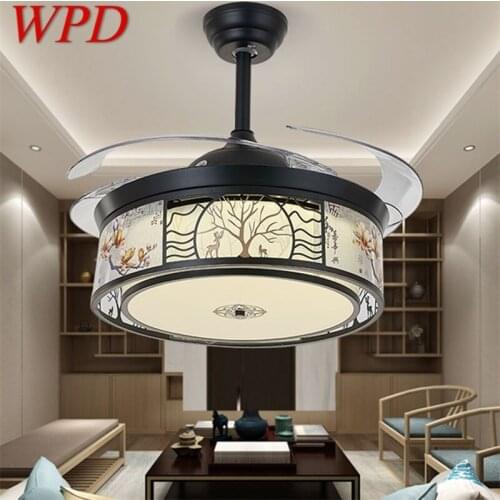 WPD Ceiling Fan Light Lamp Without Blade Remote Control Modern Simple Creative LED For Home Living Room