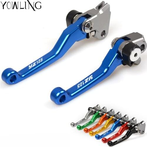 Pivot Foldable Motorbike brakes For YAMAHA YZ125 2001 2002 2003 2004 2005 2006 2007 CNC Pivot Brake Clutch Levers Replacement