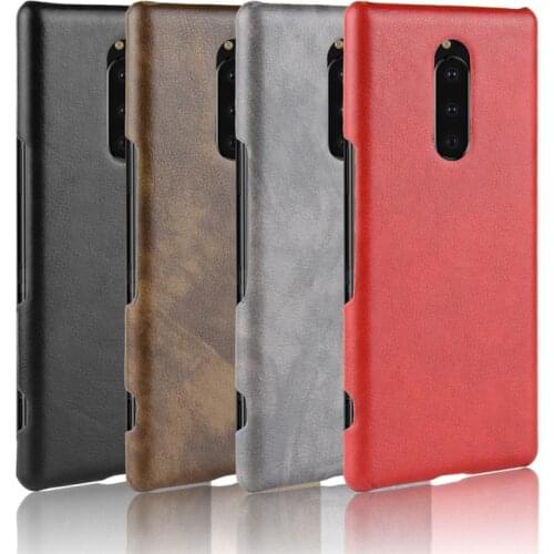 For Sony Xperia XZ4 ShockProof luxury PU Leather Hard Back Cover Case For Sony Xperia XZ4 Phone Case