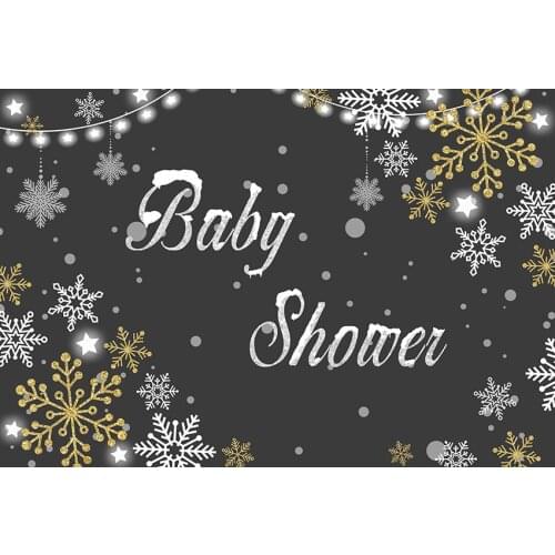 Snowflakes decoration baby shower Backgrounds photo vinyl fotografia retro photography Backdrops for photo studio props G-1009
