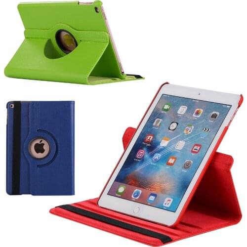 360 Rotating PU Leather Cover Case For iPad Air 1 Air 2 5 6 New iPad 9.7 2017 2018 5th 6th Generation Ipad mini 1 2 3 +Film+Pen