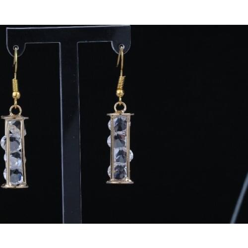 Женские золотые серьги ZHAOTANGHESILVERJEWELTY China At AliExpress