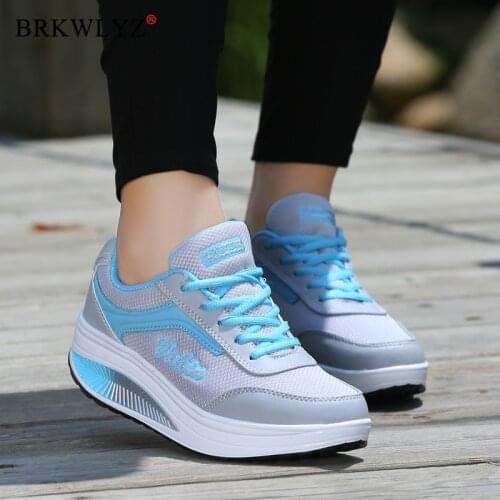 2020 New Summer Zapato Woman Breathable Mesh Zapatillas Shoes For Women Sneakers Casual Shoes Flats EUR Size 35-40