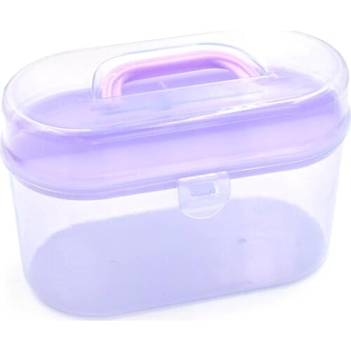 1PCS/LOT. Acrylic box. Sewing kit. Storage supplies. Needle collector.storage Button packaging