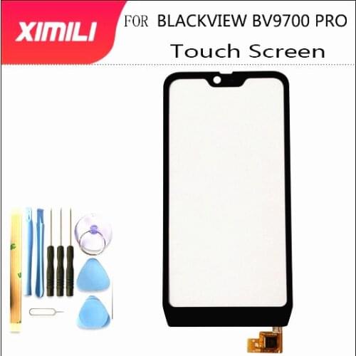 100% Original 5.84 inch Touch Screen For Blackview BV9700 Touch Screen Digitizer Panel Glass Replacement For BV9700 PRO +Tools