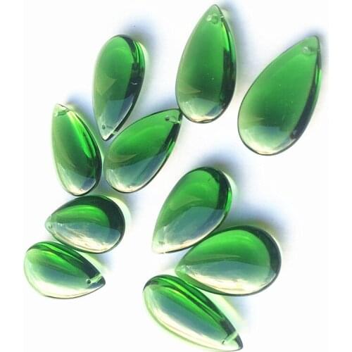 50pcs/lot 38mm green crystal chandelier parts,crystal lamp pendents,wedding cake decorative crystal garland strand,diy beads