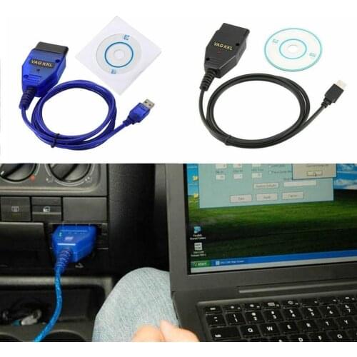 Car OBD2 USB VAG-COM KKL 409.1 Interface Cable Automobile Scan Auto Diagnostic Cable Scanner For VW Audi Cars