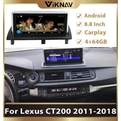 PX6 Android Car Radio For Lexus CT200 2011 2012 2013 2014 2015 - 2018 Anti-glare Screen GPS Multimedia Player Radio Audio Stereo