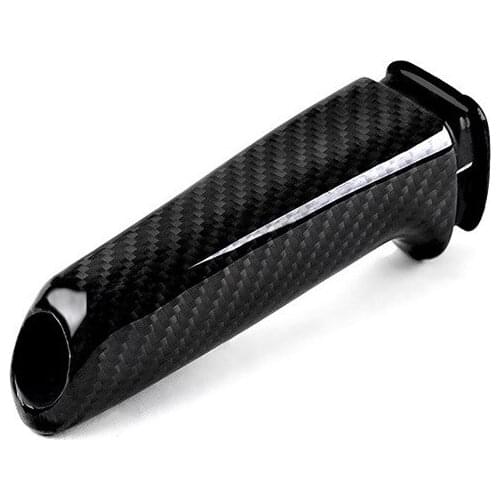 For BMW new 1 2 3 4 series E90 E60 F30 real carbon fiber handbrake cover gear modification lever decoration