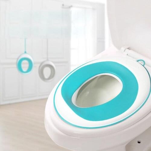 Kids Toilet Training Seat Soft Potty Trainer For Boys And Girls,Toddler Toilet Ring