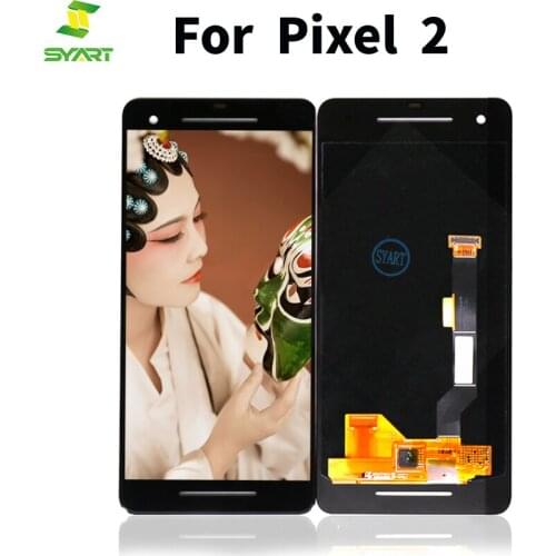For 5" Google Pixel 2 LCD Display Touch Digitizer Screen For Google Pixel 2 Replacement Free Tools