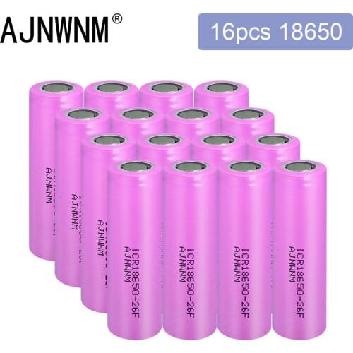 For Samsung 18650 Batteries 2600Mah ICR18650 3.7V Rechargeable Batteries Li ion lithium ion 18650 Battery