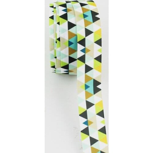 Geometry grosgrain ribbon gift wrap DIY handmade hair accessories accessories gifts wedding 16mm 22mm 25mm 38mm 57mm 75mm