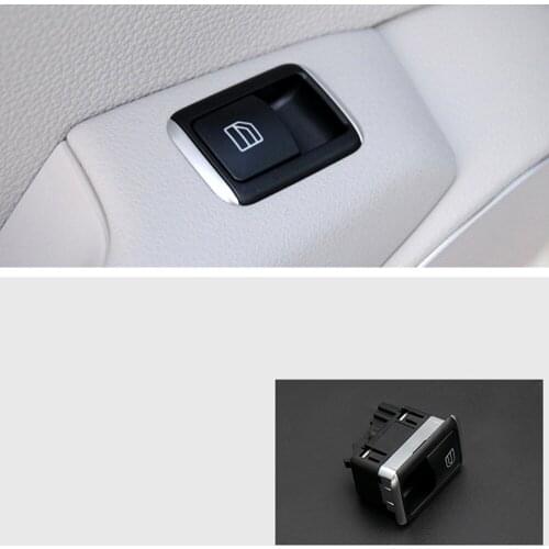 For Mercedes X164 W166 W212 W204 ML GL GLE Window Main Control Passenger Side Switch Button Cover Trims