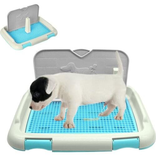 Pet Dog Cat Training Toilet Tray Mat Indoor Lattice Puppy Potty Bedpan Pee Pad Dog Accessories For Small Dogs Cats Pet Products