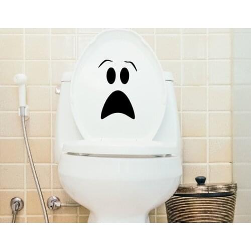 BK Home Terribly Smiley Design WC Sticker-1