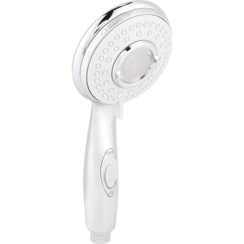 Shower Head High-Pressure Hand-Held Shower Head Switch Shower Head 5 Adjustment Modes Household Bathroom Shower Head