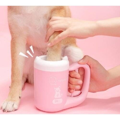 2019 Newest Pet Cat Dog Foot Clean Cup Cleaning Tool Silicone Washing Brush Paw Washer Pug Supplies Pet Accessories