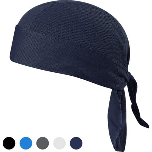 Bicycle Sweat-wicking Cap Beanie Cap Cycling Headscarf Headband Quick-dry Pirate Hat Beanie Hat for Outdoor