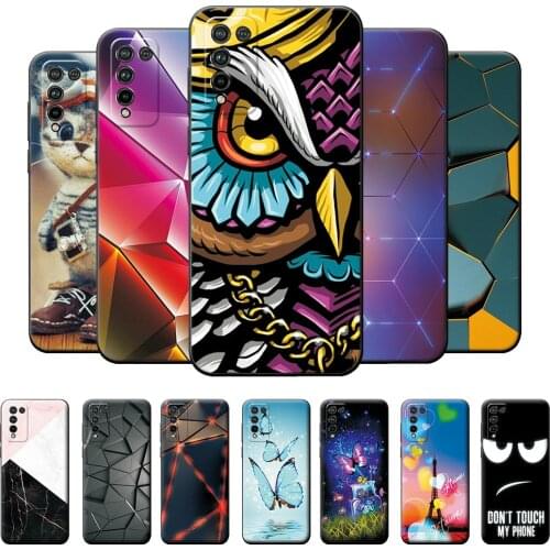 For Honor 10X Lite Case Silicone for Huawei Honor 10X Lite Case Soft Phone Cover on Honor10X 10 X Lite 6.67'' Cool Owl Bumper