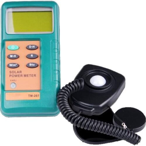 TM-207 solar radiation meter split solar power meter Lumeter