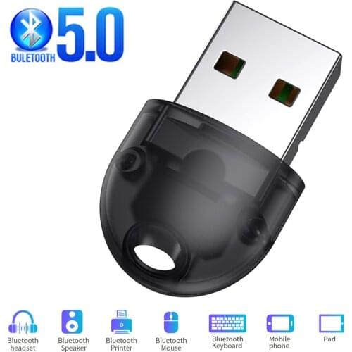 USB Bluetooth 5.0 20m Wireless Adapter Mouse Keyboard Receiver Bluetooth Dongle Headphone PC Laptop Audio Receiver Transmitter