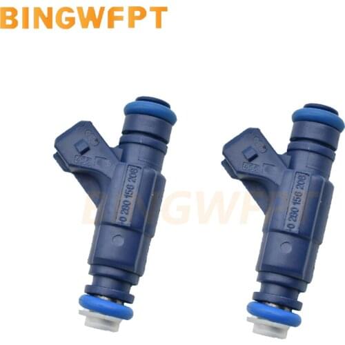 2PCS Fuel Injectors Nozzle For Set Polaris RZR Sportsman Ranger EFI 700 800 OEM 0280156208