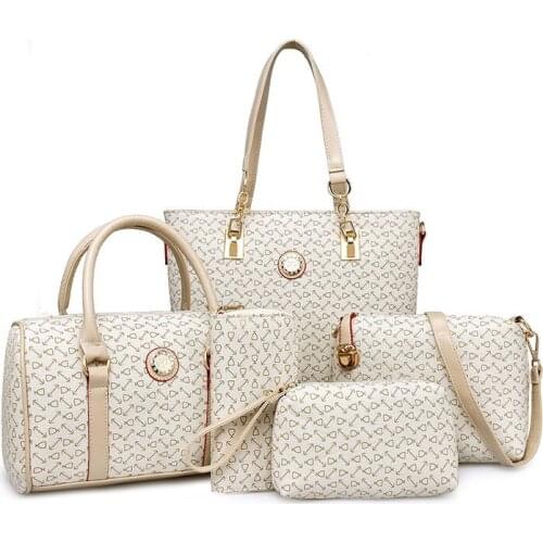 2018 Famous Brand Women Composite Bag Printing Women Handbags With Diamond Shoulder Bags Bolsa Feminina Women Messenger Bags