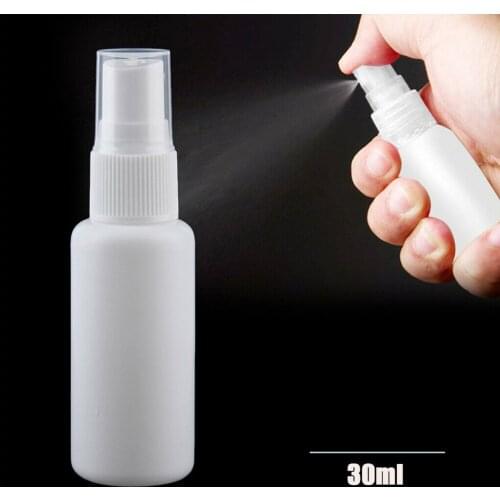 5Pcs/Pack 30ml Transparent Empty Spray Bottles Travel Cosmetic Bottle Plastic Mini Refillable Empty Containers