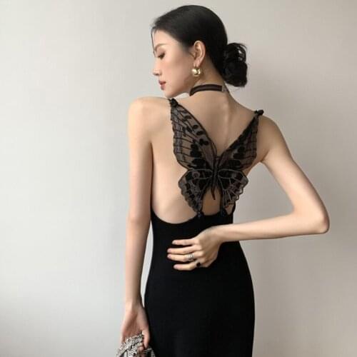 Cloth Sticker with Butterfly Form in Silvery Black Accessories for DIY Creation Patch in Dual Colors with Mesh Base