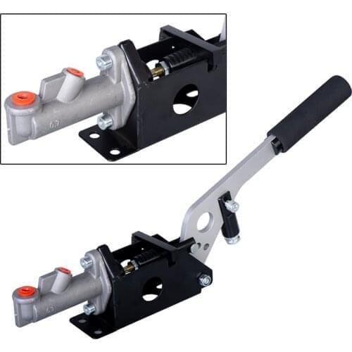 Free shipping Aluminum Universal Racing Car Hydraulic Handbrake Lever Drift Hand brake E-Brake