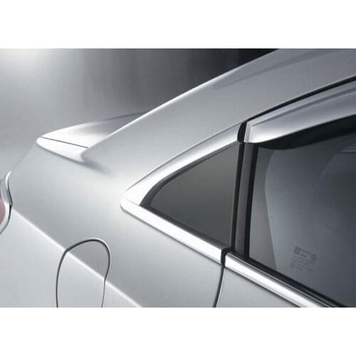 Free Shipping Car Styling Chromed Rear QUARTER WINDOW Frame Trim For Chevrolet Cruze 2009 -2014 Sedan