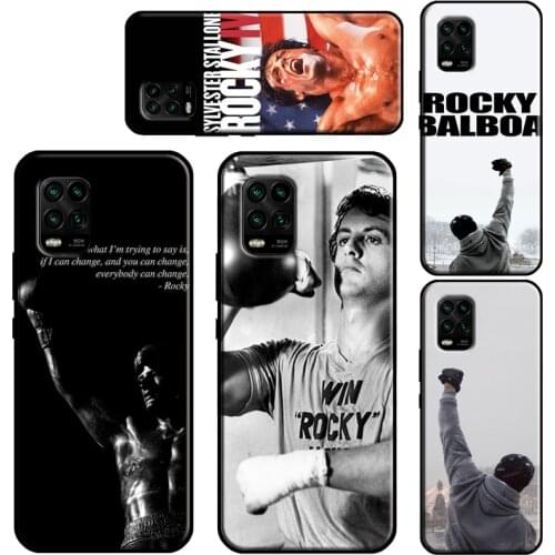Rocky Balboa Quote Motivation Boxing Case For Xiaomi Mi 11 Lite 10 9 9T 10T Pro A3 11 Ultra POCO M3 X3 Pro F2 F3 Phone Fundas