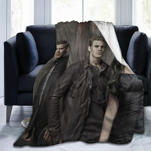 Vampire Diaries bedroom decorative thermal blanket 3D printed blanket air conditioning quilt adult home textile