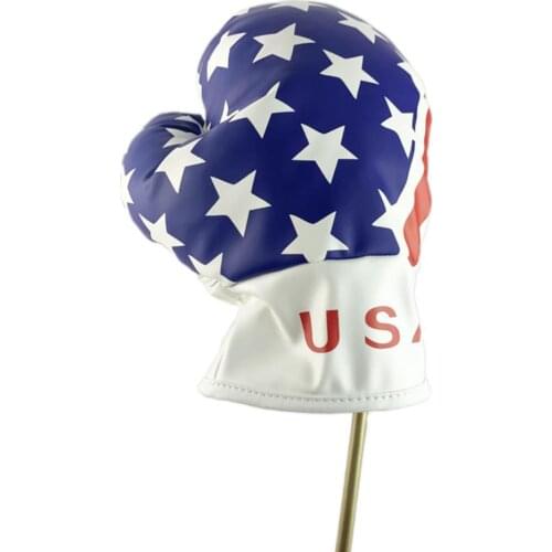 Golf Club Headcover 460cc PU Leather Boxing Glove Golf Cover Accessories