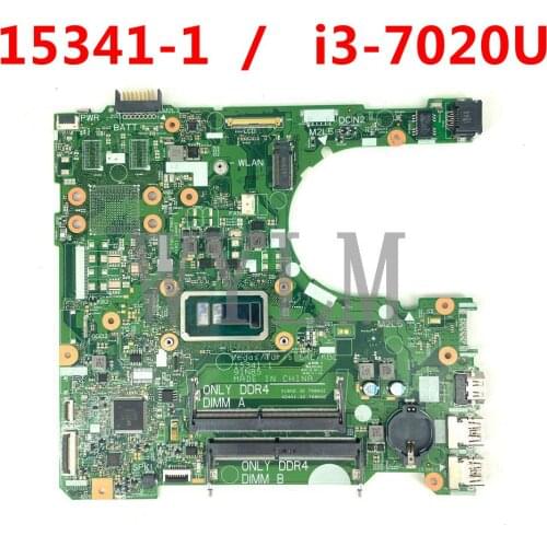 0MPJH 00MPJH For DELL INSPIRON 15 3567 Laptop Motherboard VEGAS/TURIS SKL/KBL 15341-1 i3-7020U CN-00MPJH