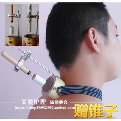 Moxibustion hanging frame instrument foot neck knee Sanli Yongquan point Sanyinjiao body massage Ai clip send map