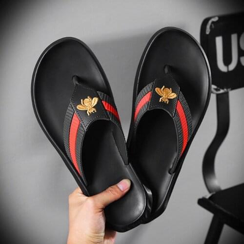2021 Slippers Summer Fashion Mens Slippers Flip-flops Outdoor Slippers Beach Loungers Outdoor Slippers