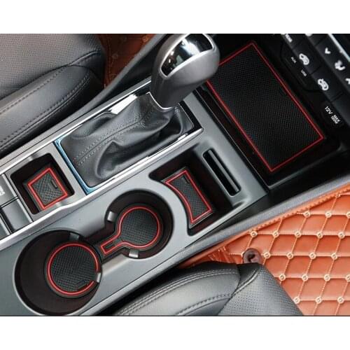 Non-slip Interior auto door pad/cup mat door gate slot pad for hyundai tucson 2015 2016,20pcs/lot, auto accessories