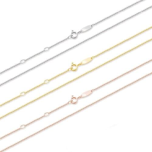 2mm Lobster Clasp Basic Inca Link Chain Necklace Thomas Style Pendant Charm Accessories 925 Sterling Silver Ts Jewelry for Women