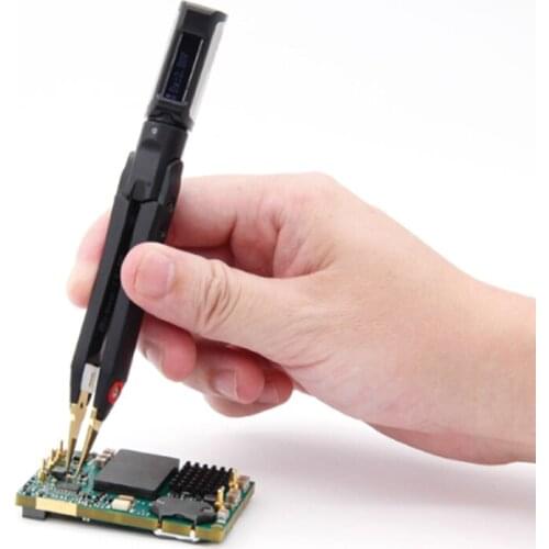 Portable Multifunction Digital Smart Tweezers LCR Meter Signal Generator Debugging Reparing Tool for Testing Capacitance