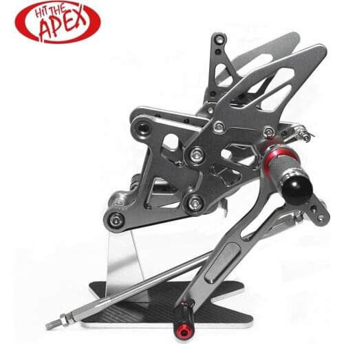 Motorcycle Foot Peg CNC Adjustable Footrest For HONDA CBR250R CBR300R 2015 2016 2017 2018 Rider Rear Footrest CBR 250 CBR 300